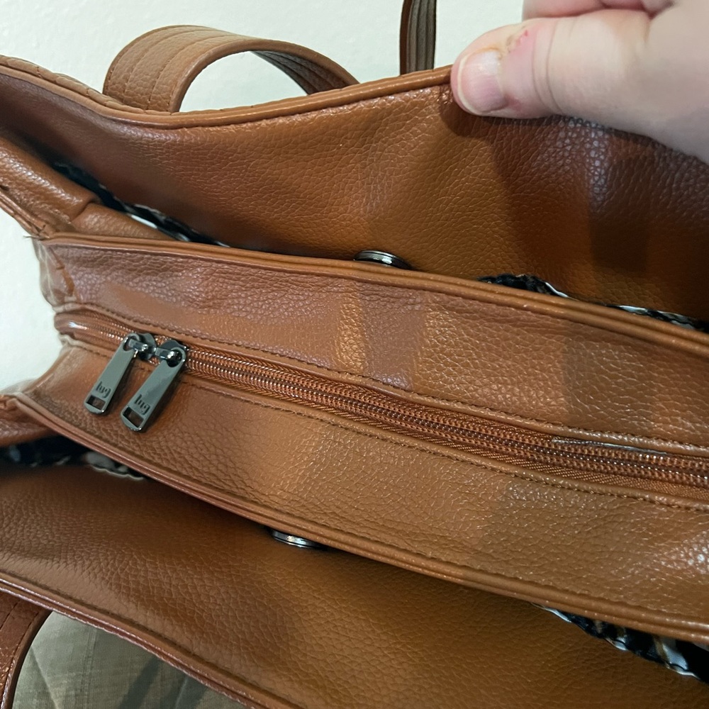 Lug Tempo vegan leather large tote bag - Picture 9 of 16
